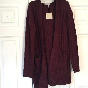 Brand New Long Knit Cardigan